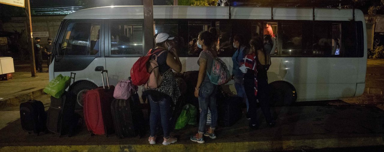 Nicaragua recibe otros 134 nacionales que estaban varados en Panamá