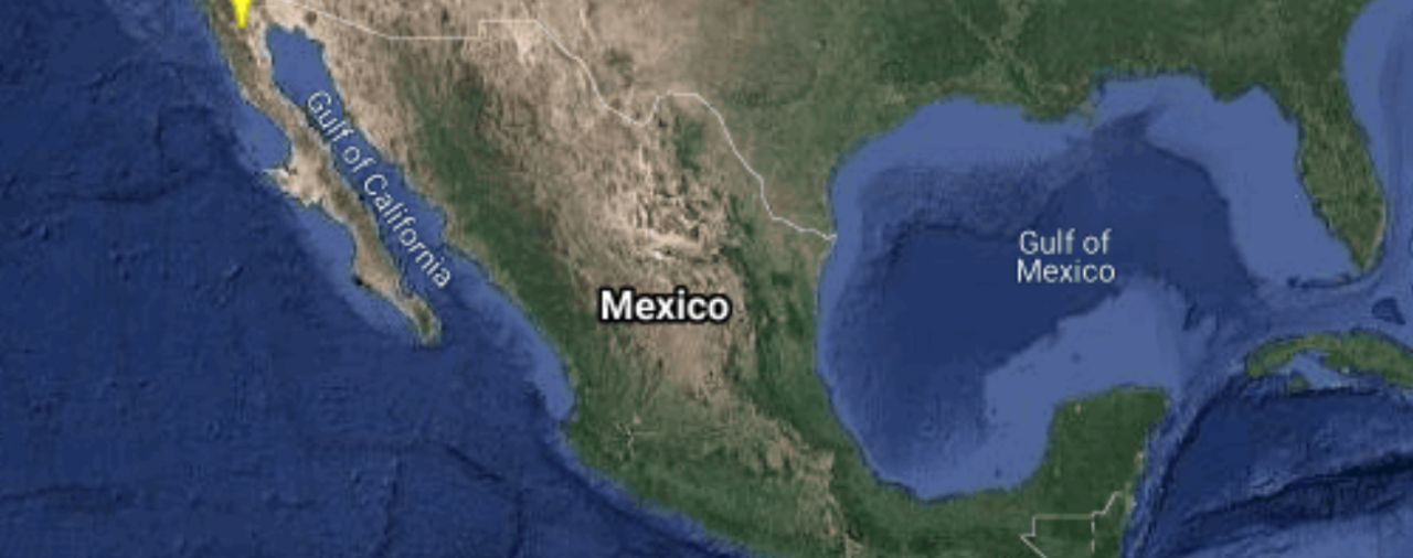 Se registraron dos sismos este lunes en Baja California
