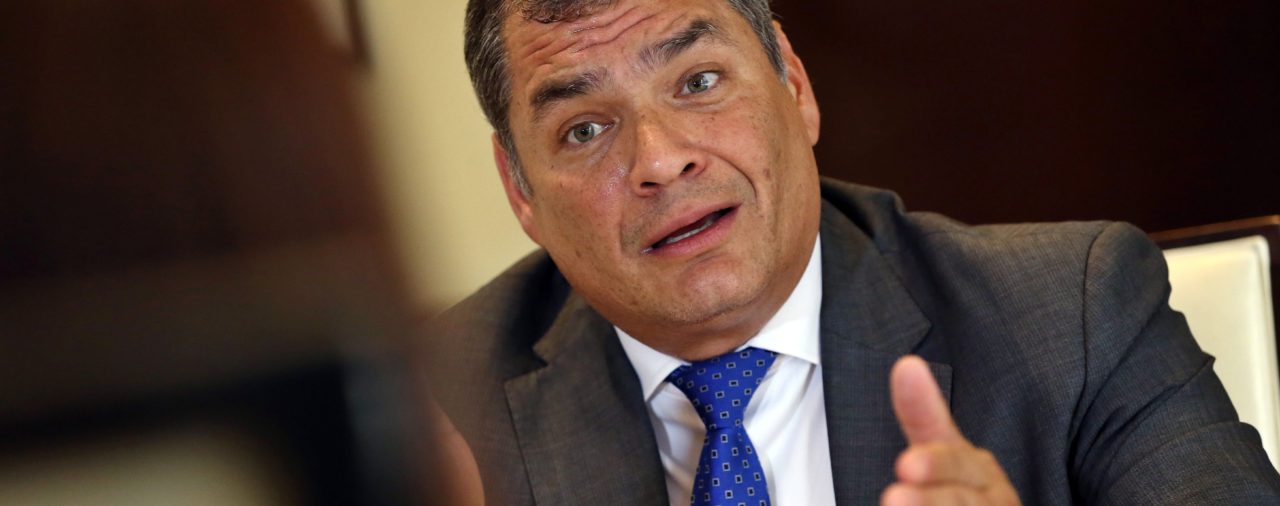 Justicia de Ecuador avala ejecución de condena contra Correa por corrupción