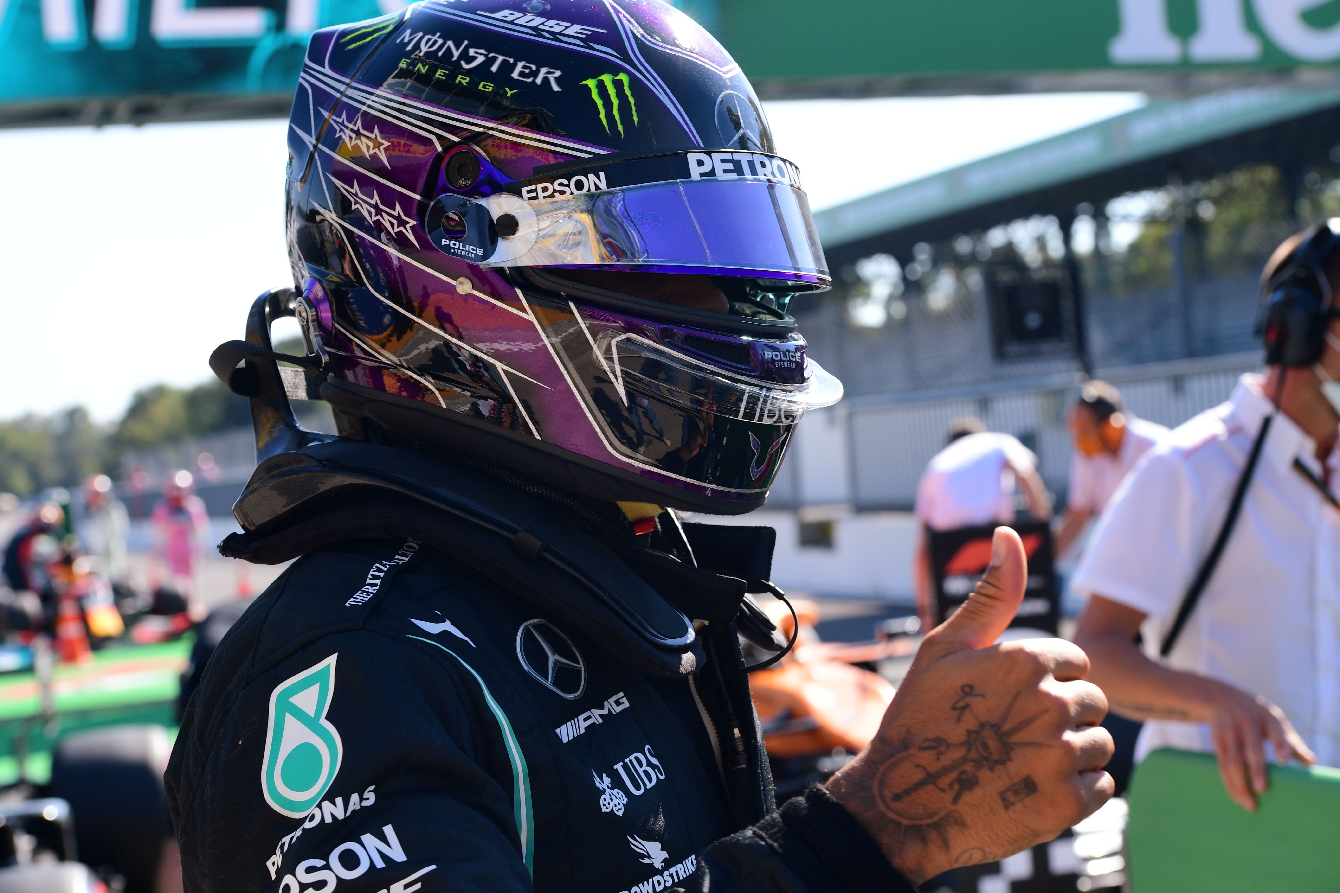 Hamilton saldrá desde la pole en Monza- REUTERS/Jennifer Lorenzini