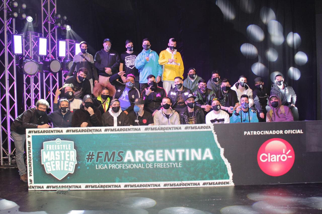 La Jornada 1 de FMS Argentina 2020, la liga profesional de freestyle, se realizó sin público presente.