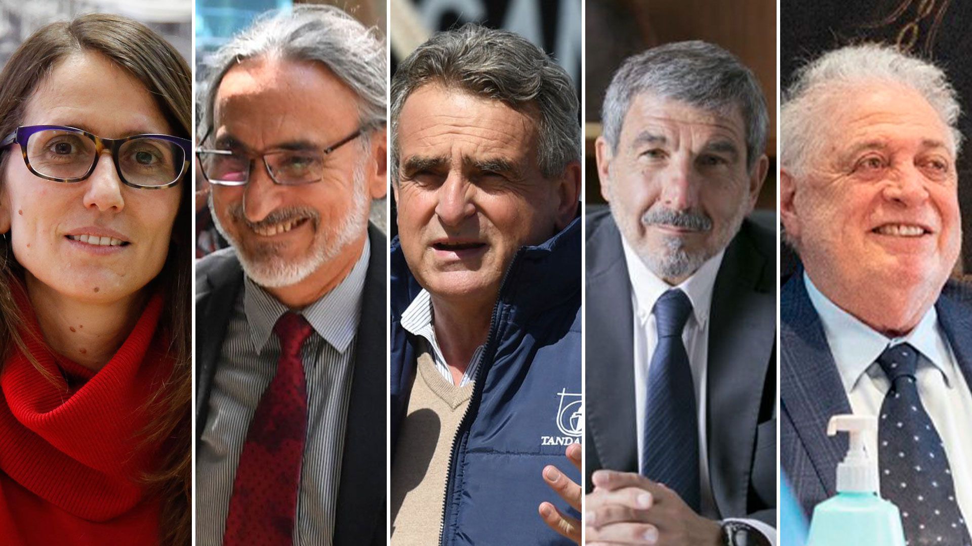 Gabinete Nacional - Elizabeth Gomez Alcorta, Luis Basterra, Agustin Rossi, Roberto Salvarezza y Gines Gonzalez