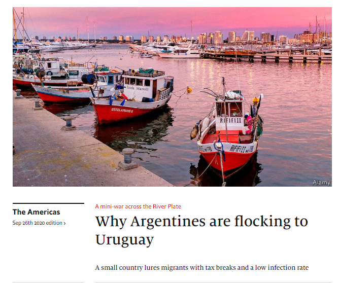 The Economist Argentina Uruguay