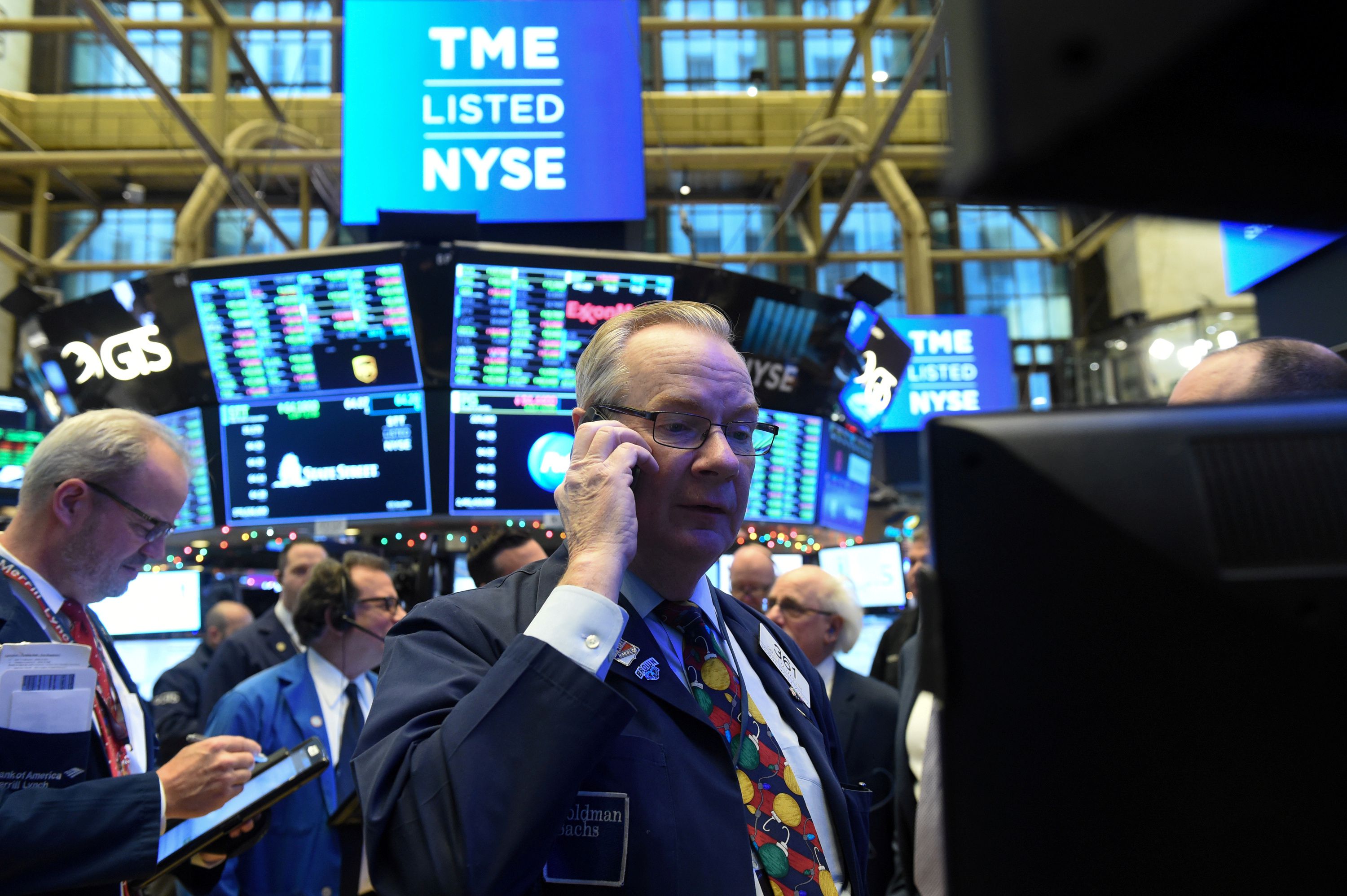 Wall Street vive otra jornada de inicio complicado por la debacle de las tecnológicas (REUTERS/Bryan R Smith)