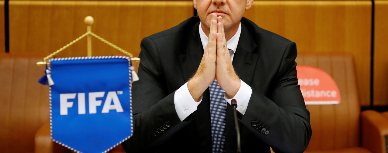 Gianni Infantino, presidente de la FIFA, tiene coronavirus