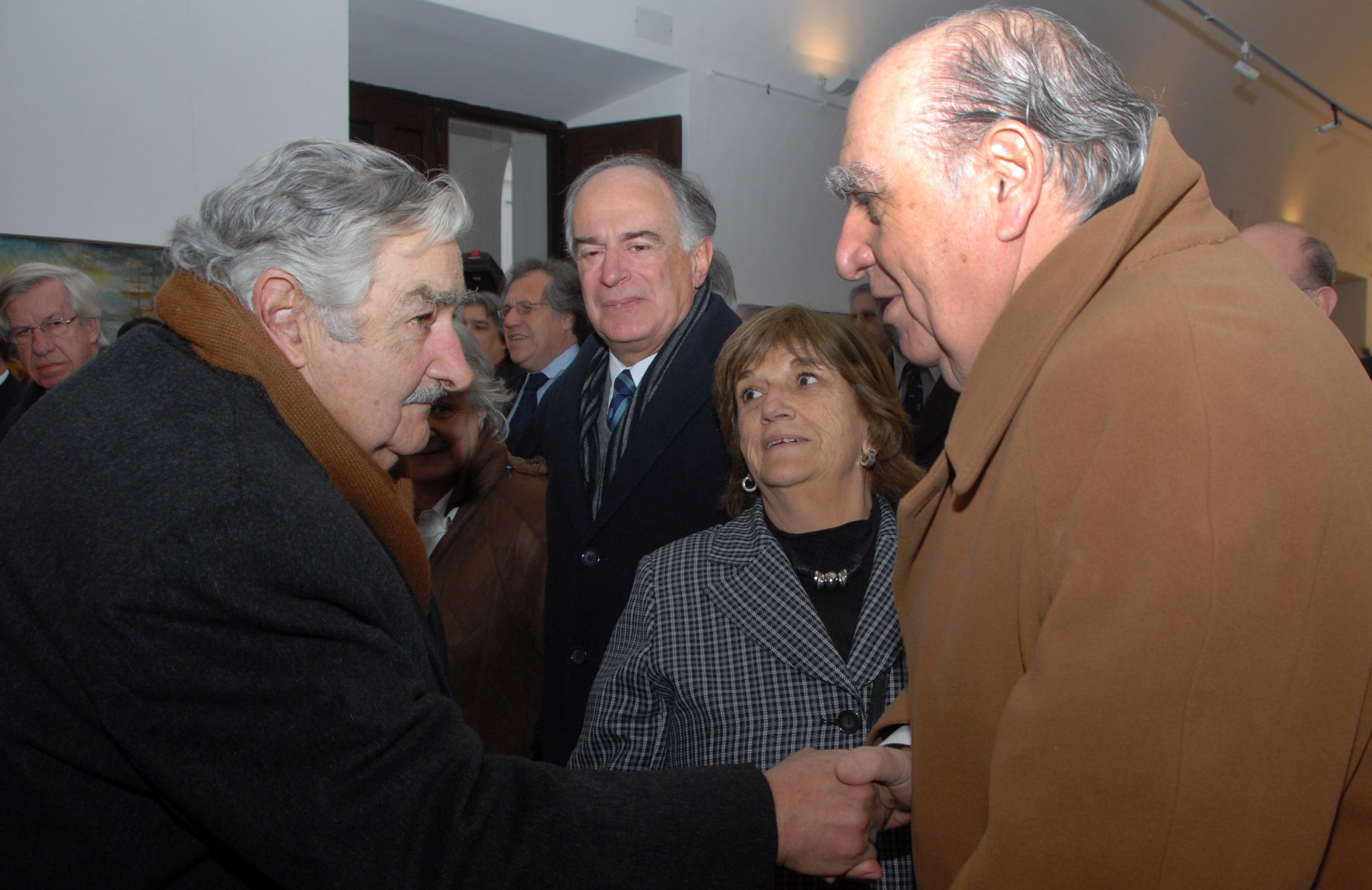 José Mujica y Julio María Sanguinetti