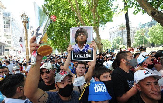El Diego de la gente: el emotivo homenaje de la Liga Profesional de Fútbol para Maradona