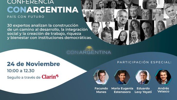 En vivo: ConArgentina, un debate de estrategias para el desarrollo del país