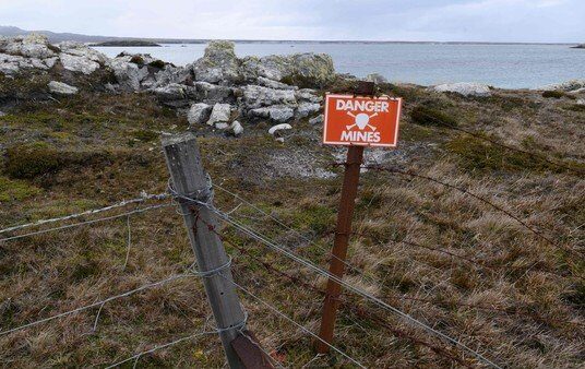 Islas Malvinas: el Gobierno rechazó las tareas "unilaterales" de desminado y duda del fin de los trabajos