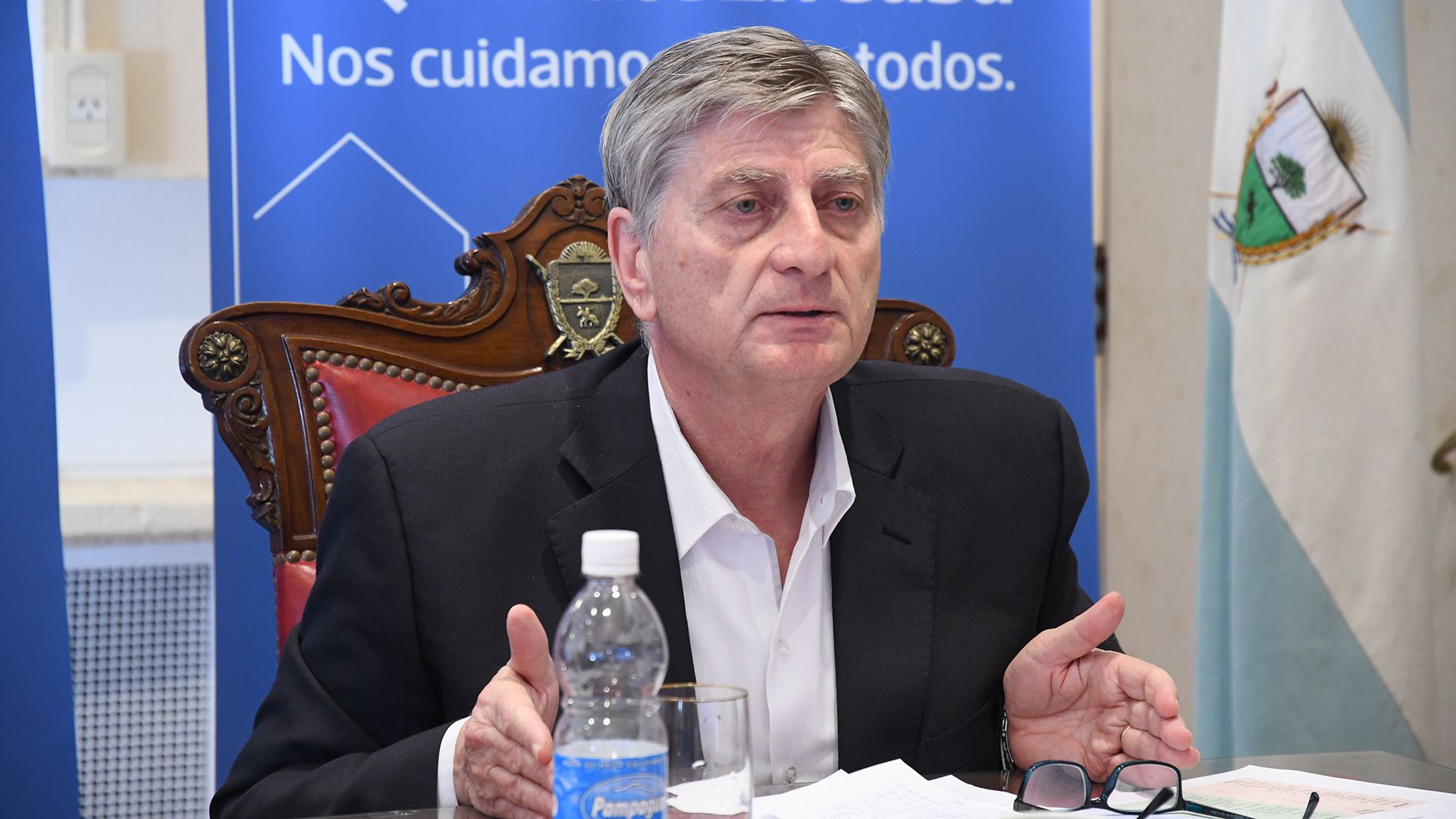 Sergio Ziliotto, gobernador de La Pampa