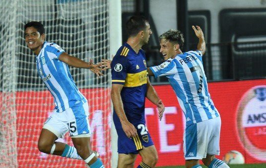 Copa Libertadores: Lorenzo Melgarejo, el dueño del grito de Racing y de las protestas de Boca
