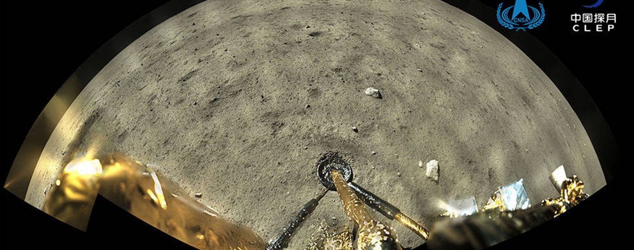 La sonda china Chang'e 5 completa su recogida de muestras en la Luna