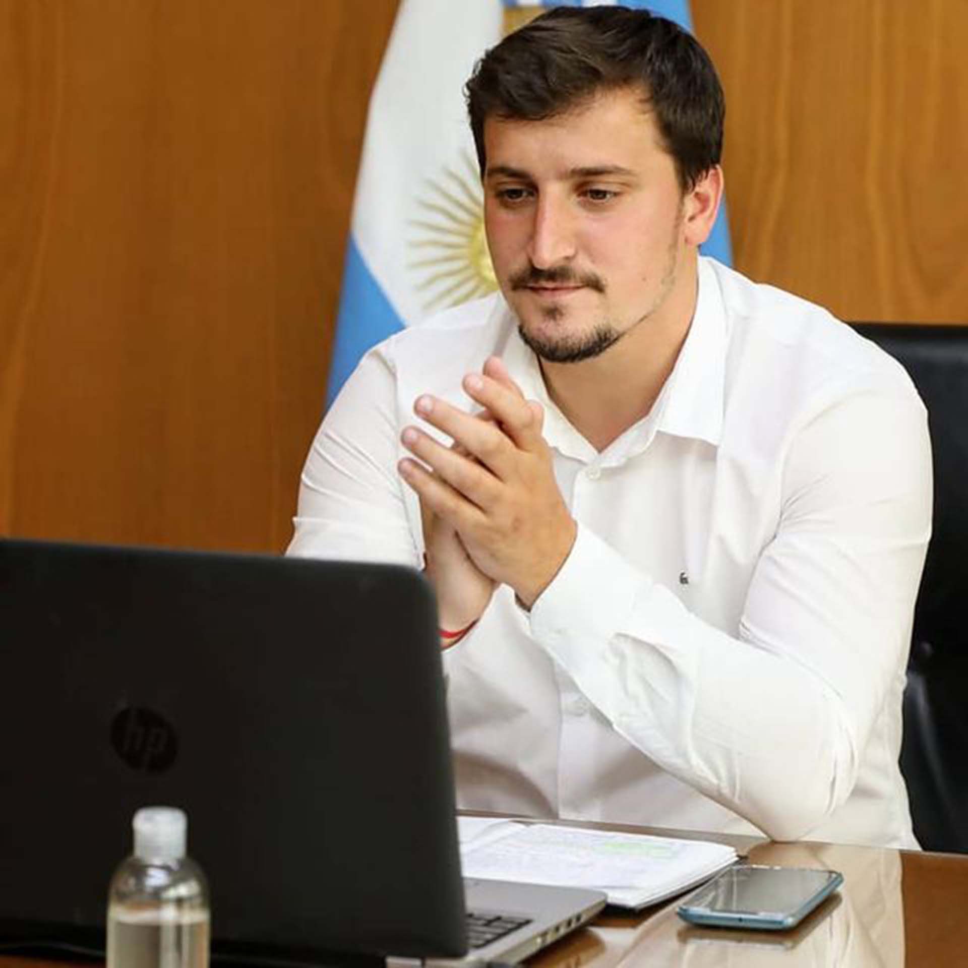 Alejo Chornobroff intendente de Avellaneda