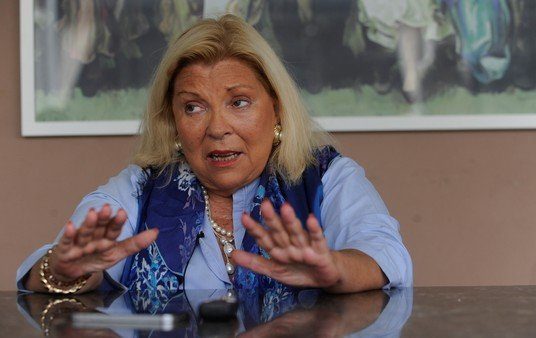 Elisa Carrió: "La agenda de la impunidad es de todo el PJ, e incluye a Alberto Fernández"