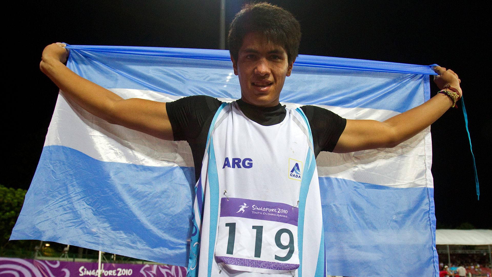 El día que el apellido Toledo se hizo famoso: en 2010 fue campeón olímpico de la juventud en Singapur (Reuters)