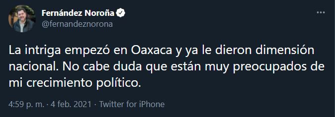 (Foto: Twitter@fernandeznorona)