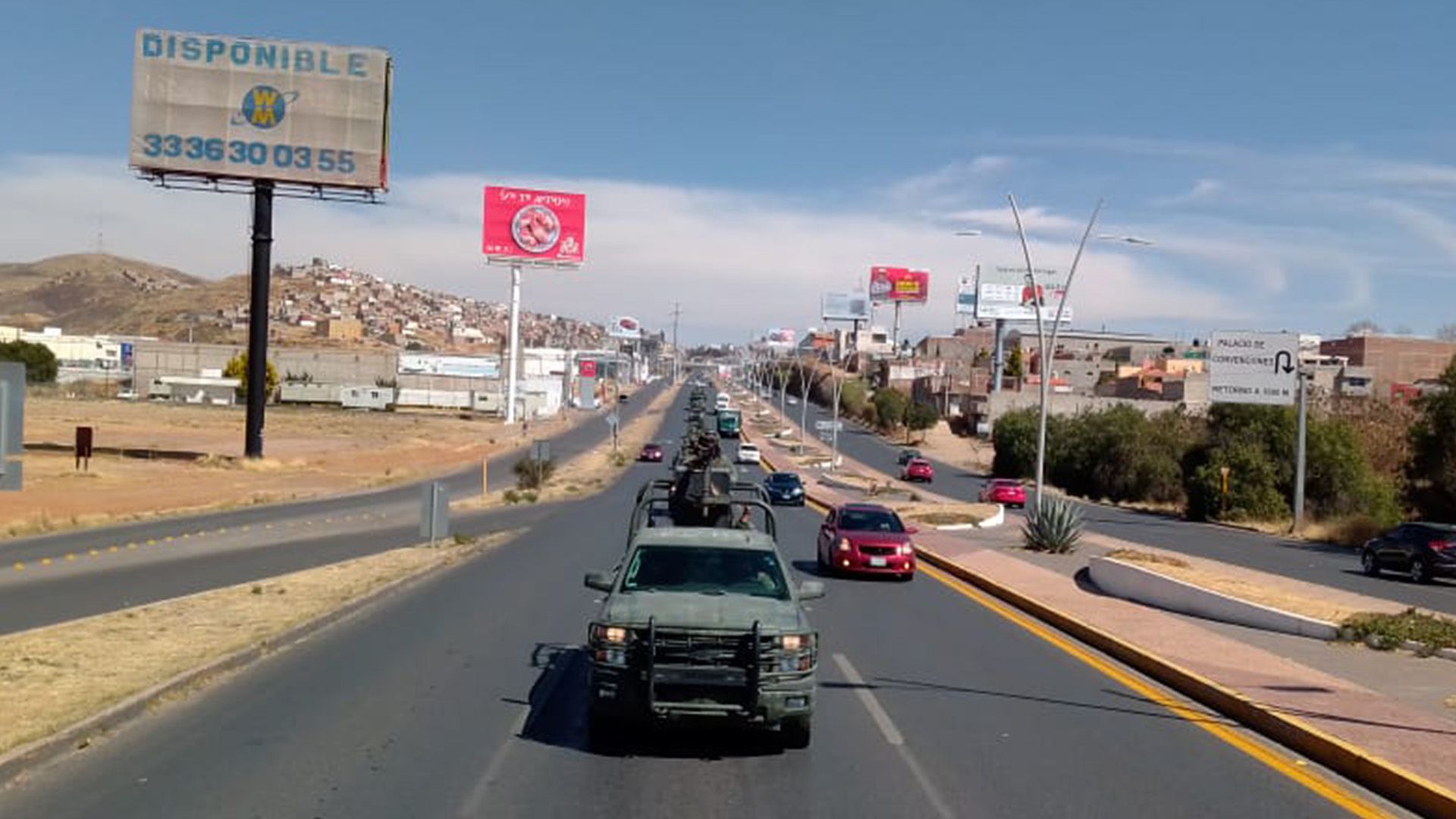 ejército arriba a Zacatecas (Foto: Twitter@voceria_spz)