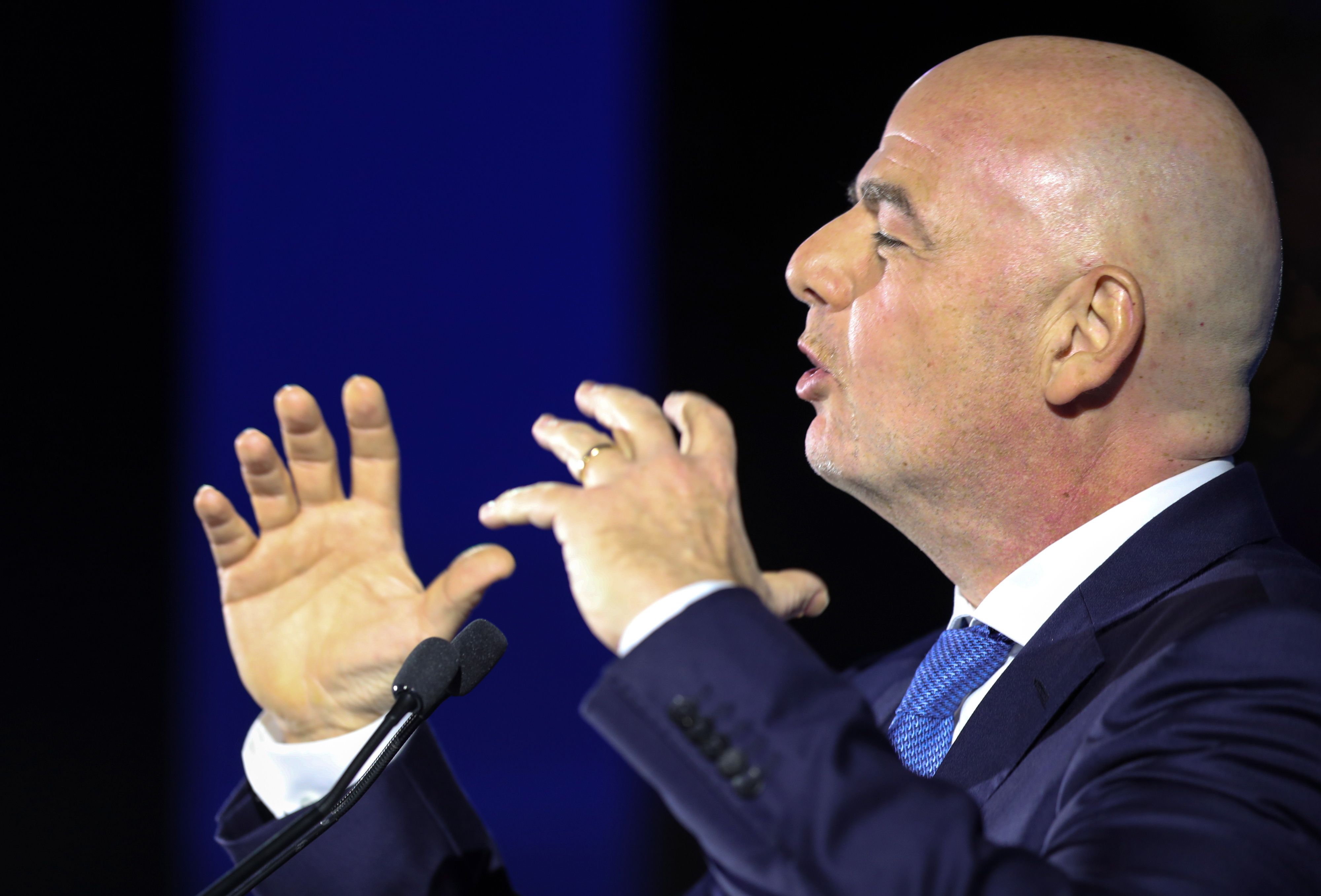 Gianni Infantino. EFE/EPA/ALI HAIDER/Archivo