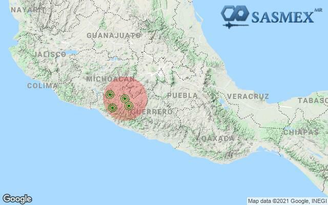 Se registró sismo de magnitud 4 con epicentro en Ciudad Altamirano, Guerrero: no ameritó alerta sísmica
