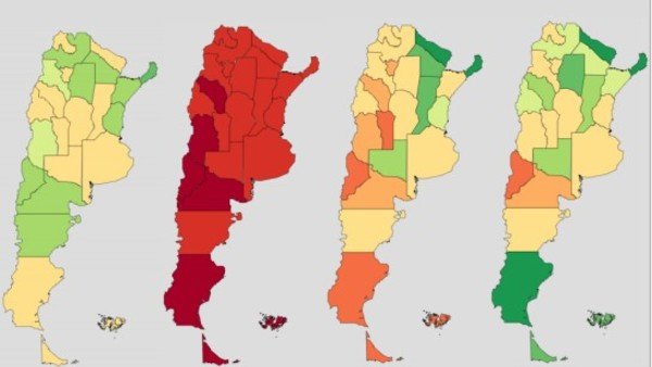 De Recoleta a Lomas de Zamora, el dramático mapa de la crisis