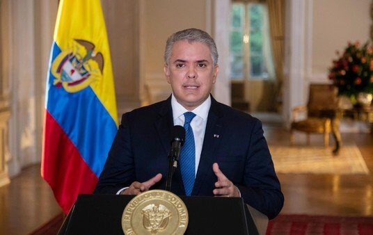 El presidente de Colombia mantiene su postura en la organización de la Copa América: "Estamos firmes"