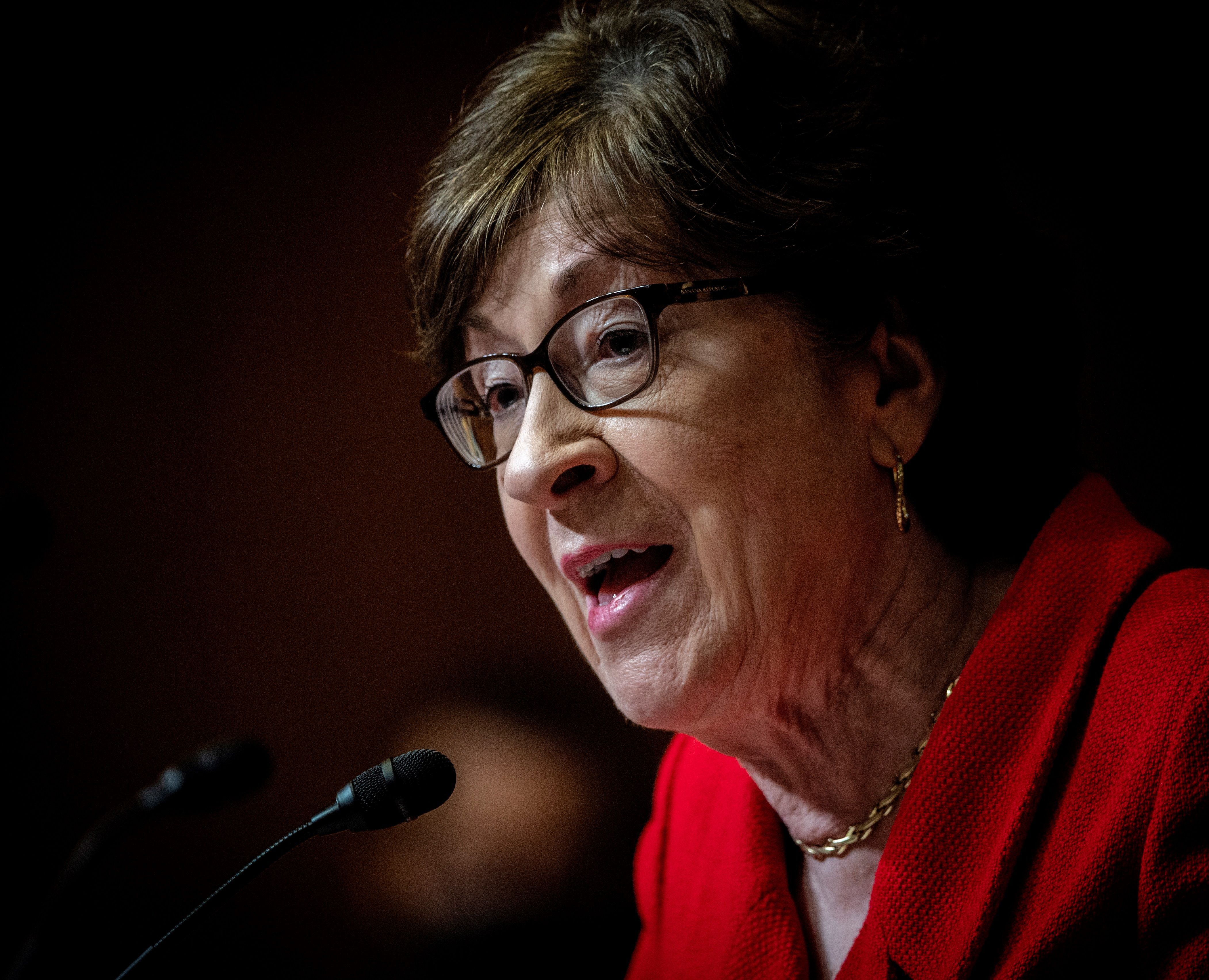 La senadora Susan Collins. EFE/EPA/Bill O'Leary / POOL/Archivo 