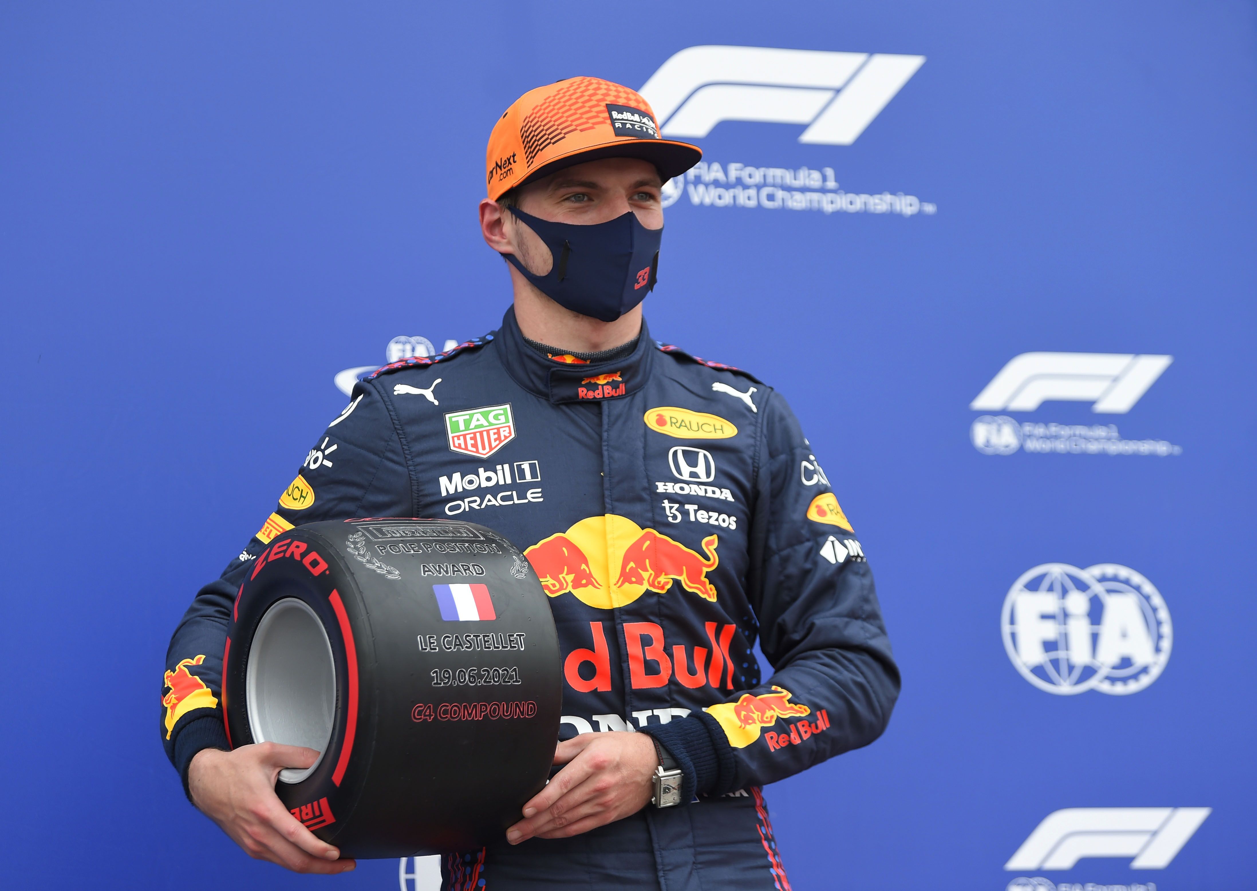 Max Verstappen se quedó con la pole position de cara al Gran Premio de Francia (Foto: REUTERS)