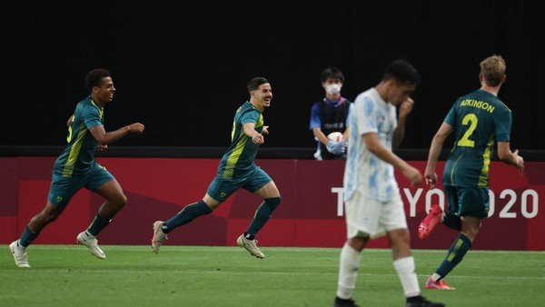 Argentina vs Australia, por el grupo C de los Juegos Olímpicos de Tokio: resumen, goles y resultado