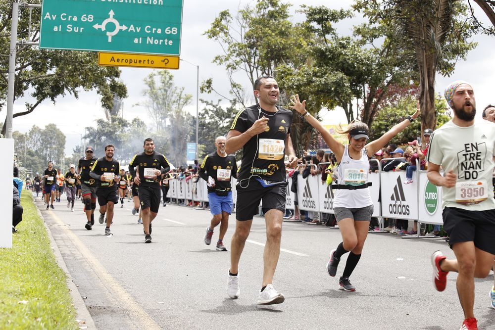 Media Maratón de Bogotá. Foto tomada de las redes sociales de la competencia.