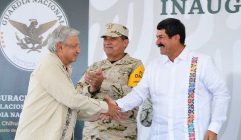 AMLO inauguró nuevo cuartel de la Guardia Nacional en Ciudad Juárez