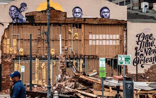 El huracán Ida no perdonó ni al jazz: destruyó un edificio emblemático en el que trabajó Louis Armstrong