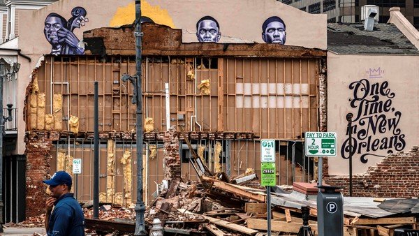 El huracán Ida no perdonó ni al jazz: destruyó un edificio emblemático en el que trabajó Louis Armstrong