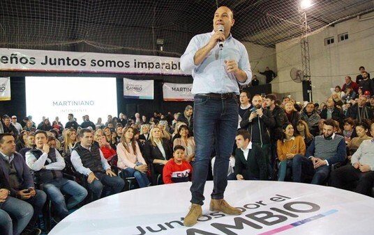 Martiniano Molina y el "vamos a volver" de Juntos en Quilmes