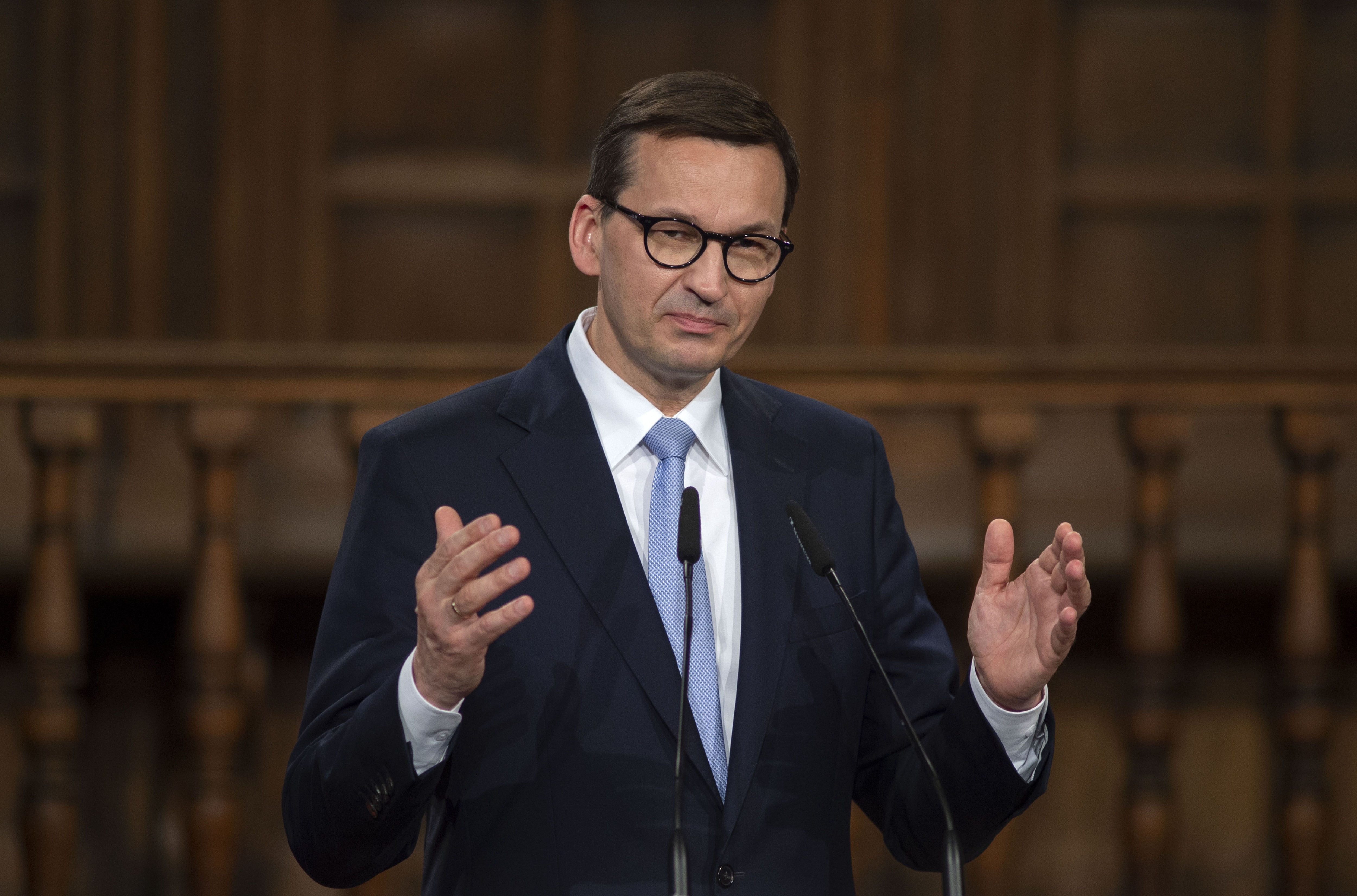 El primer ministro de la República de Polonia, Mateusz Morawiecki (Alberto Ortega - Europa Press) 