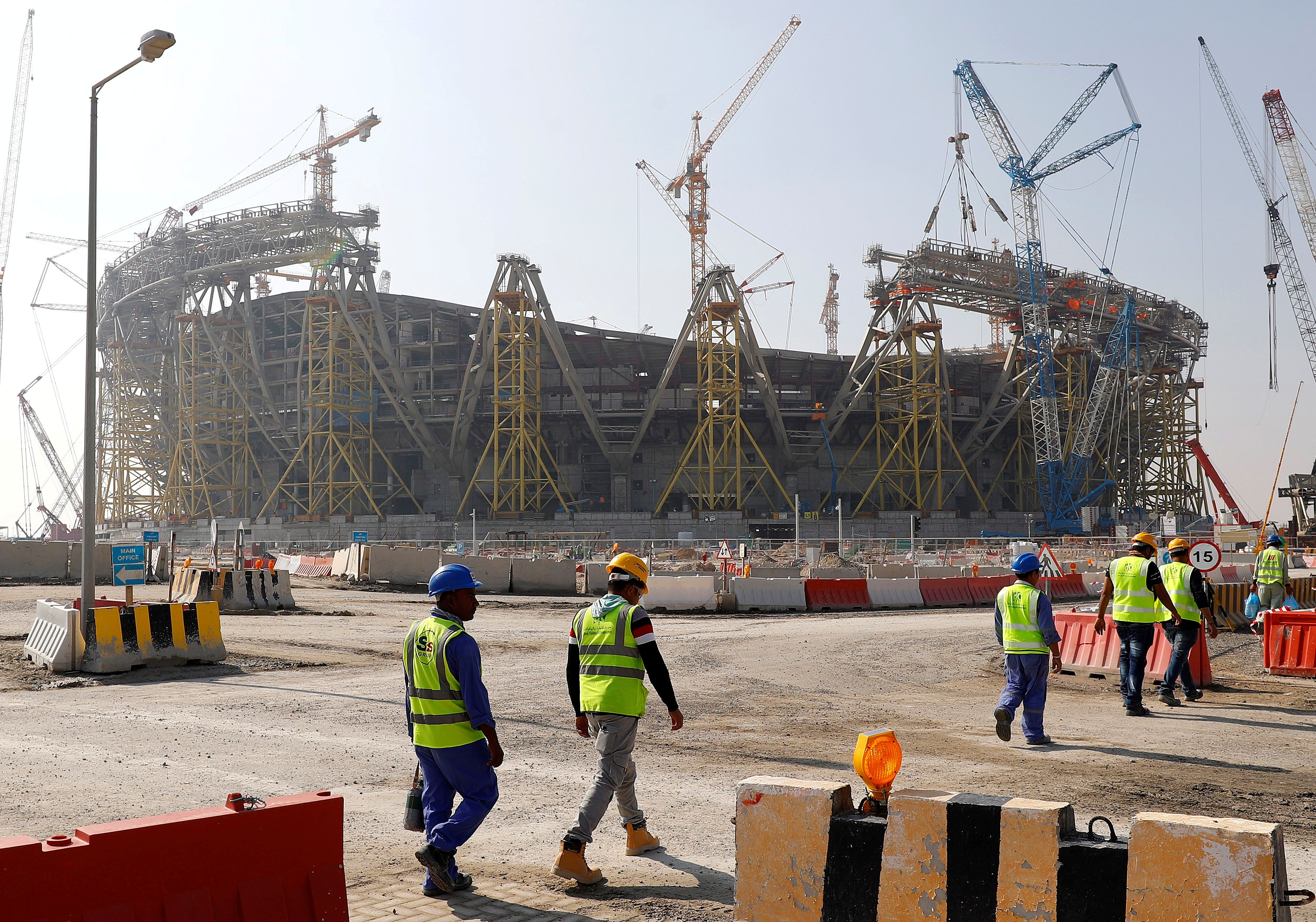 Qatar se prepara para recibir a cientos de miles de turistas (Reuters)