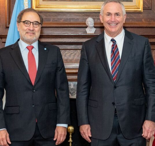 Jorge Argüello almorzó con Marc Stanley en Washington para tratar la agenda bilateral entre Argentina y Estados Unidos