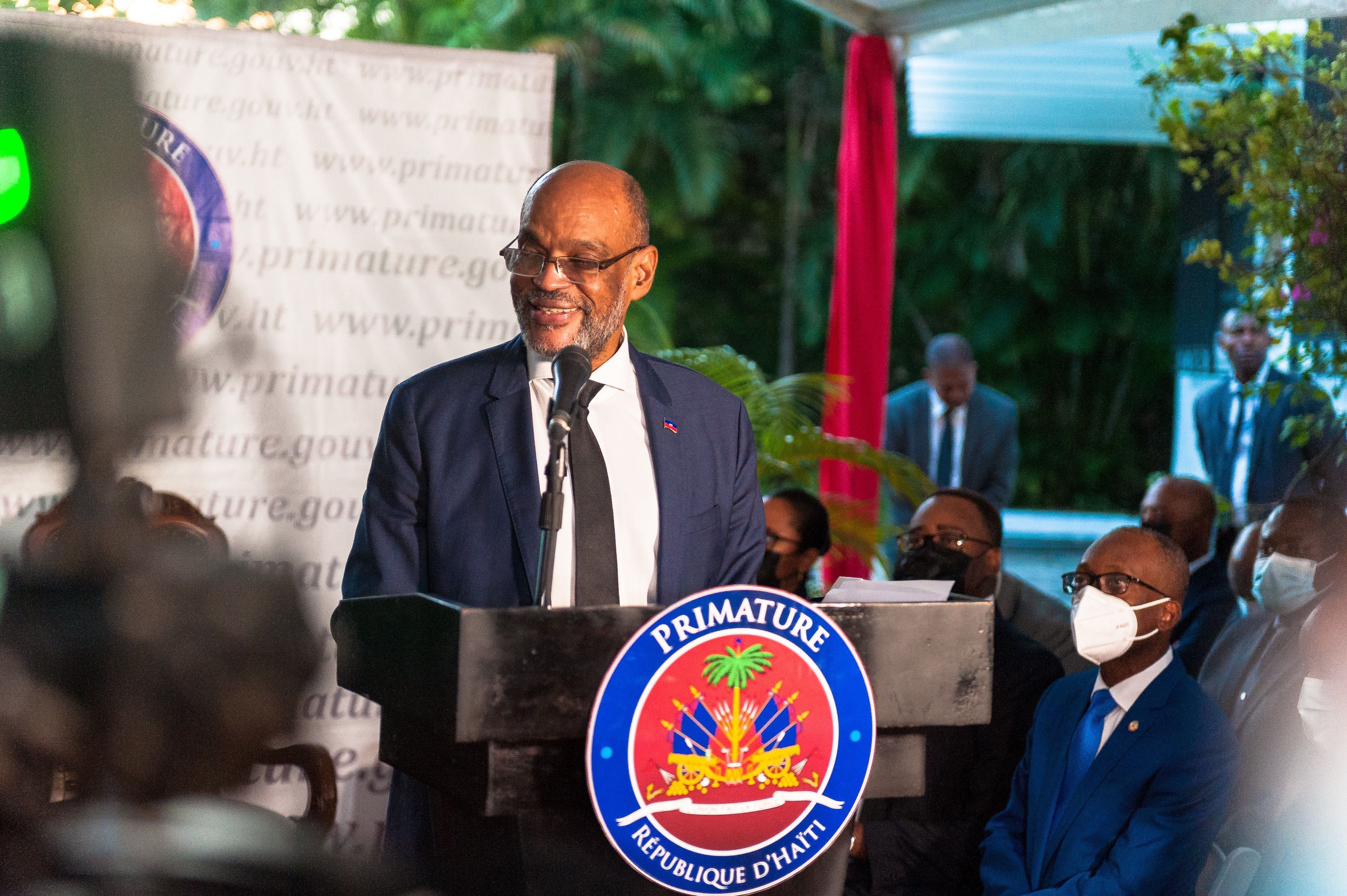 El primer ministro de Haití, Ariel Henr, en una foto de archivo. EFE/ Sabin Johnson 