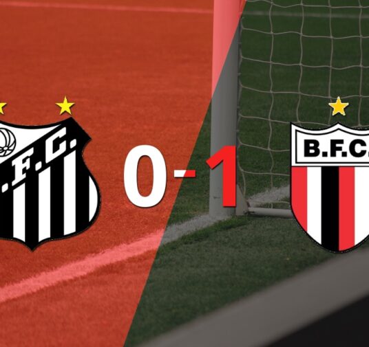 Botafogo-SP se impuso con lo justo ante Santos