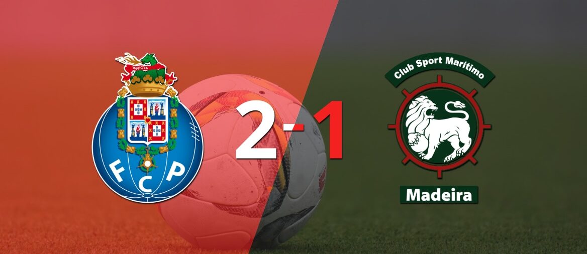 Porto logró una victoria de local por 2 a 1 frente a Marítimo