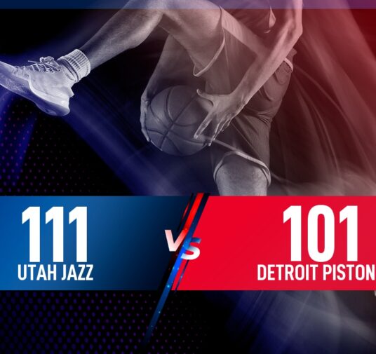 Utah Jazz se hace con la victoria contra Detroit Pistons por 111-101