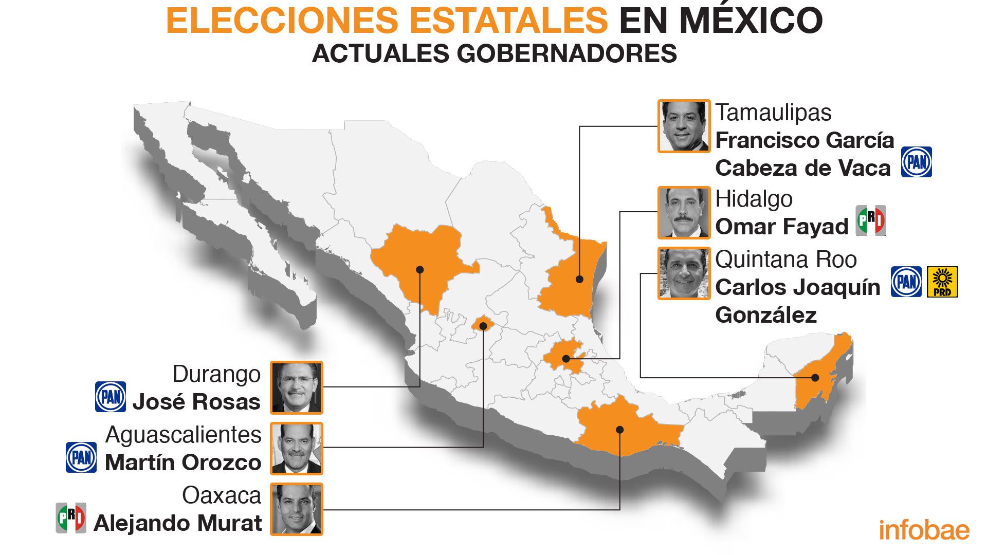 Mapa: Infobae México