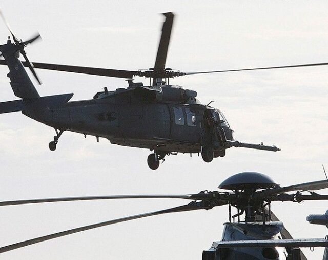Cayeron sicarios del Cártel del Golfo que apuntaron armas largas a helicóptero de EEUU