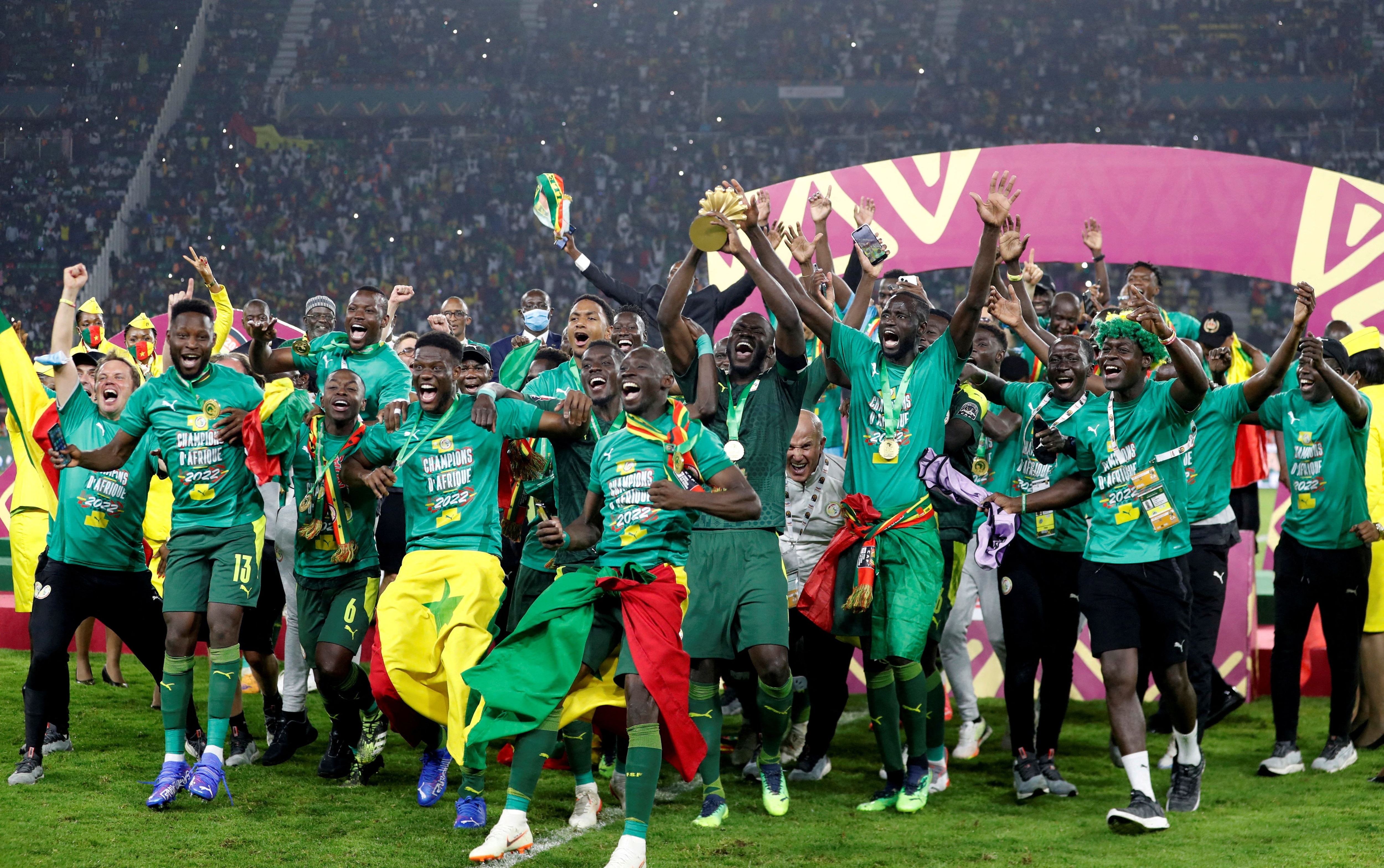 Tras ganar la Copa Africana de Naciones, Senegal buscará el pase al Mundial ante Egipto (Foto: Reuters)