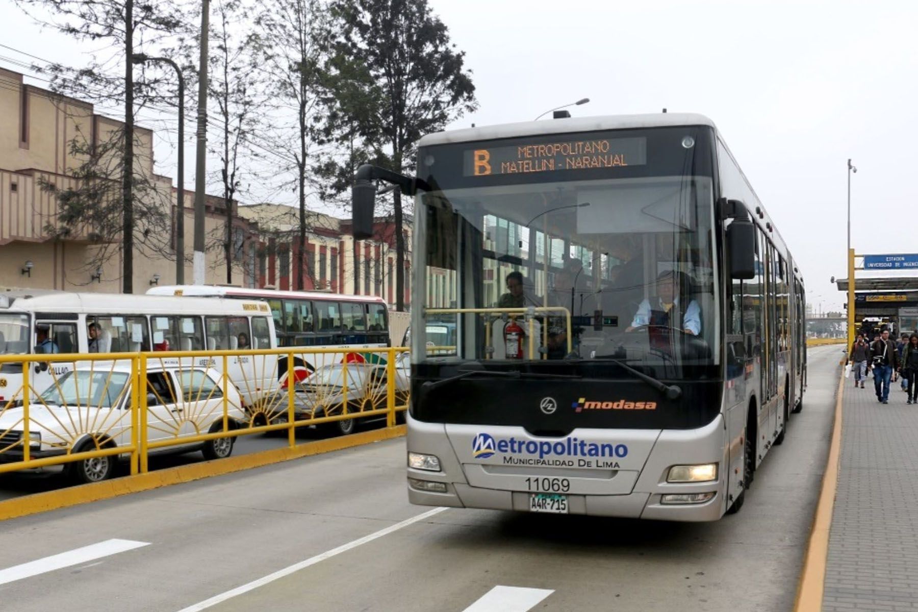 Bus del Metropolitano.