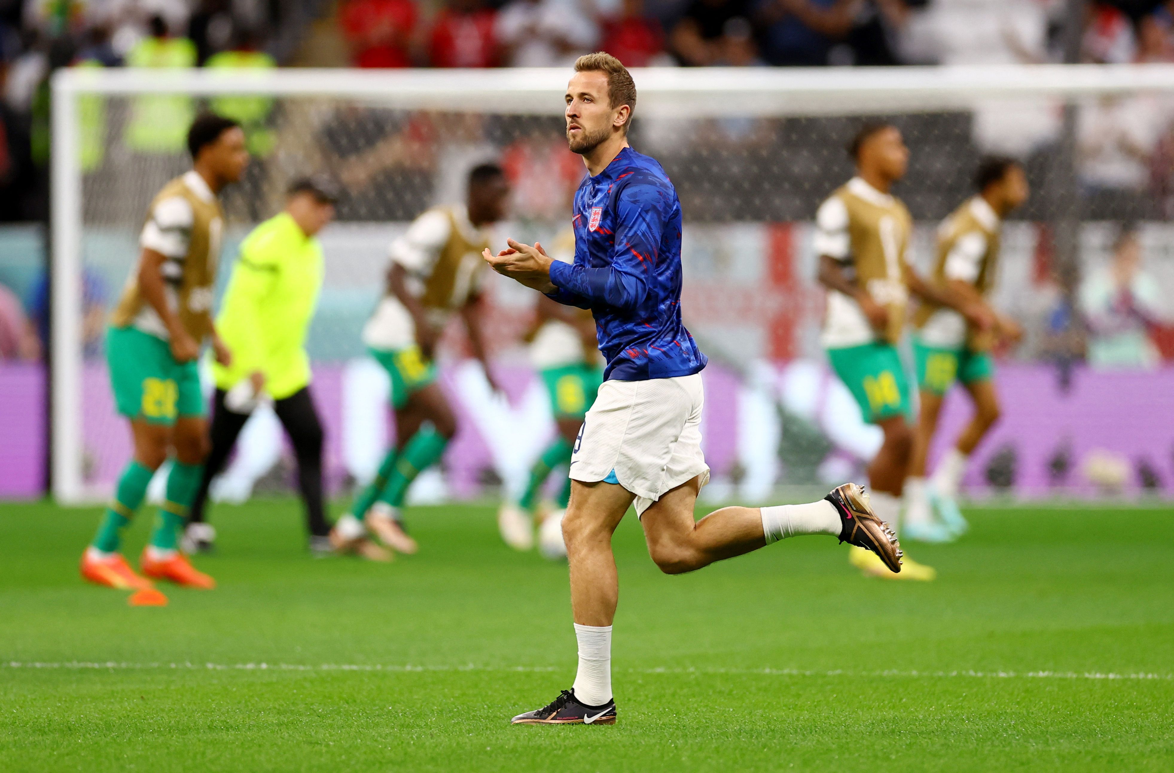 Harry Kane busca marcar el primer gol en este Mundial (REUTERS/Kai Pfaffenbach)