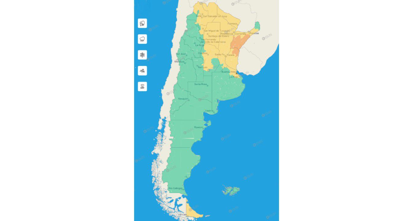 Alertas SMN