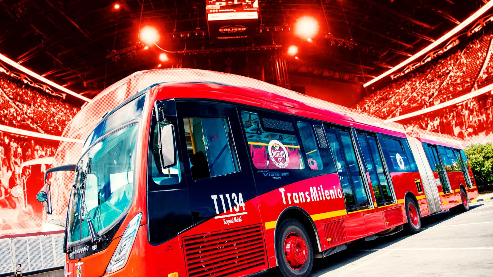 Coliseo Live se alió con Transmilenio