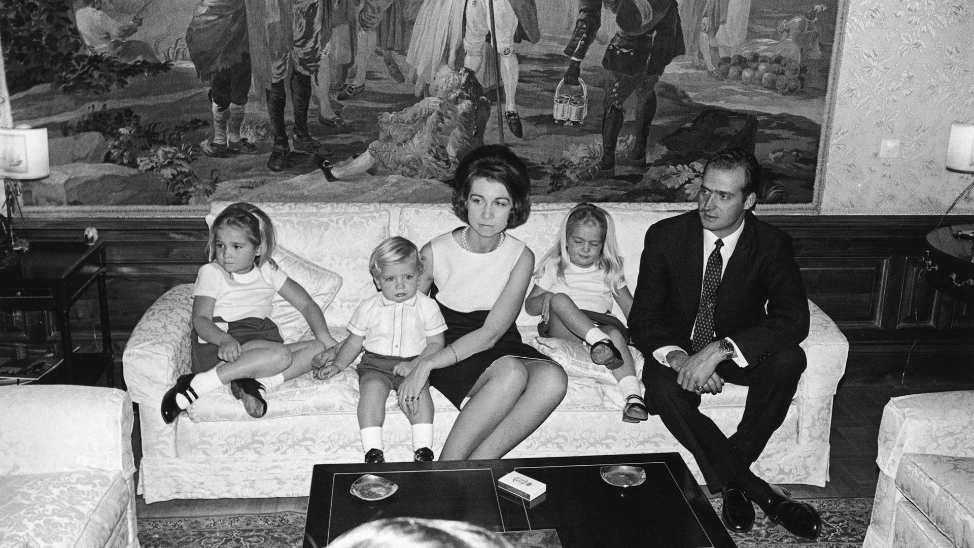 Rey Juan Carlos de España y Doña Sofía