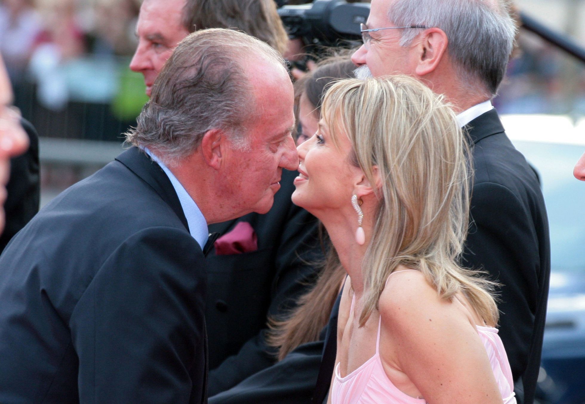 Rey Juan Carlos y Corinna Larsen