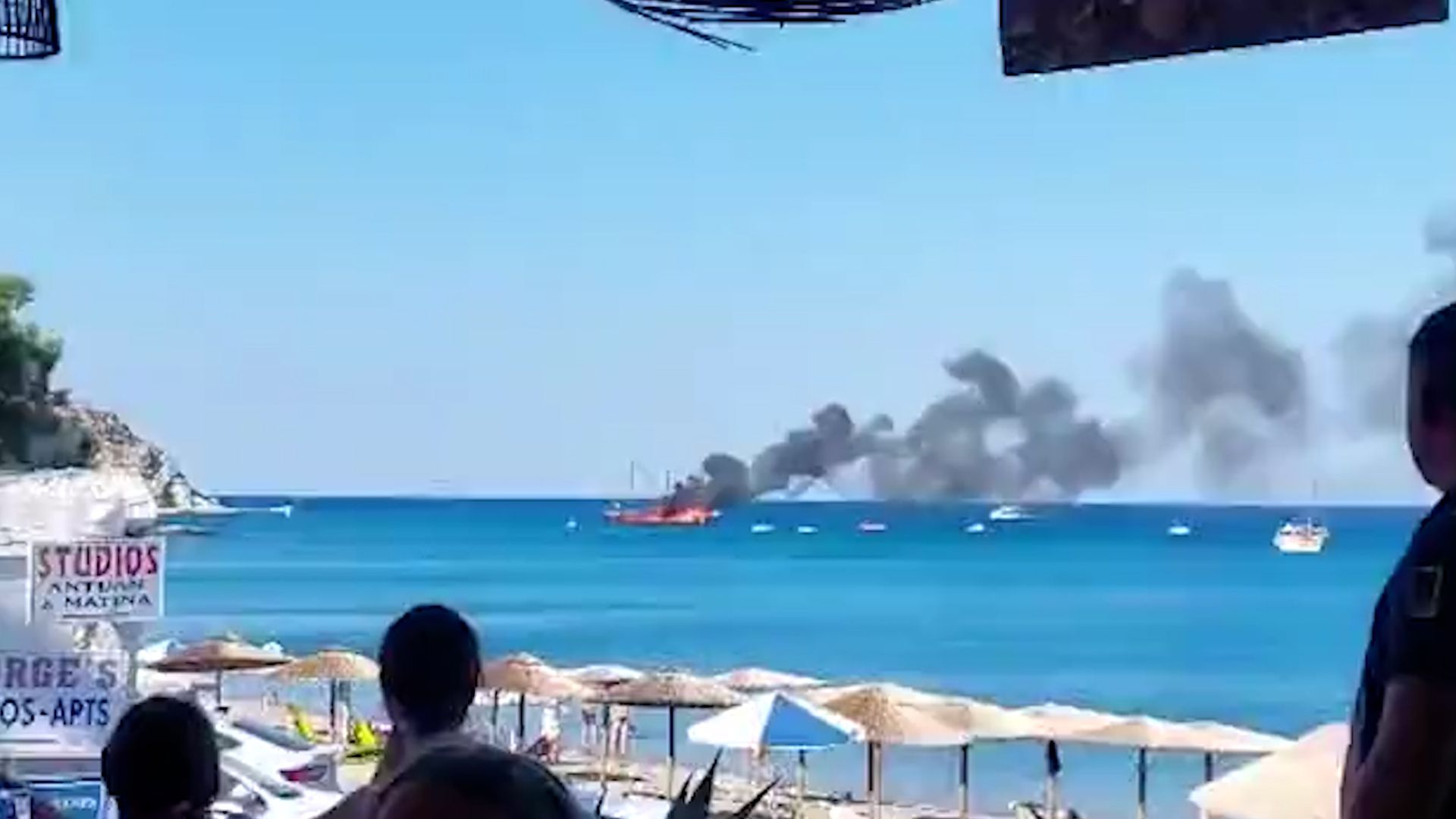 Dramático rescate en Grecia